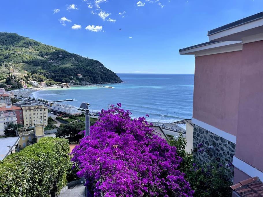 Ocean View Villa With Fast Wi-Fi And Elevator To Town Levanto Buitenkant foto